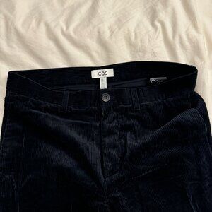 COS Corduroy Blue Pants - 32